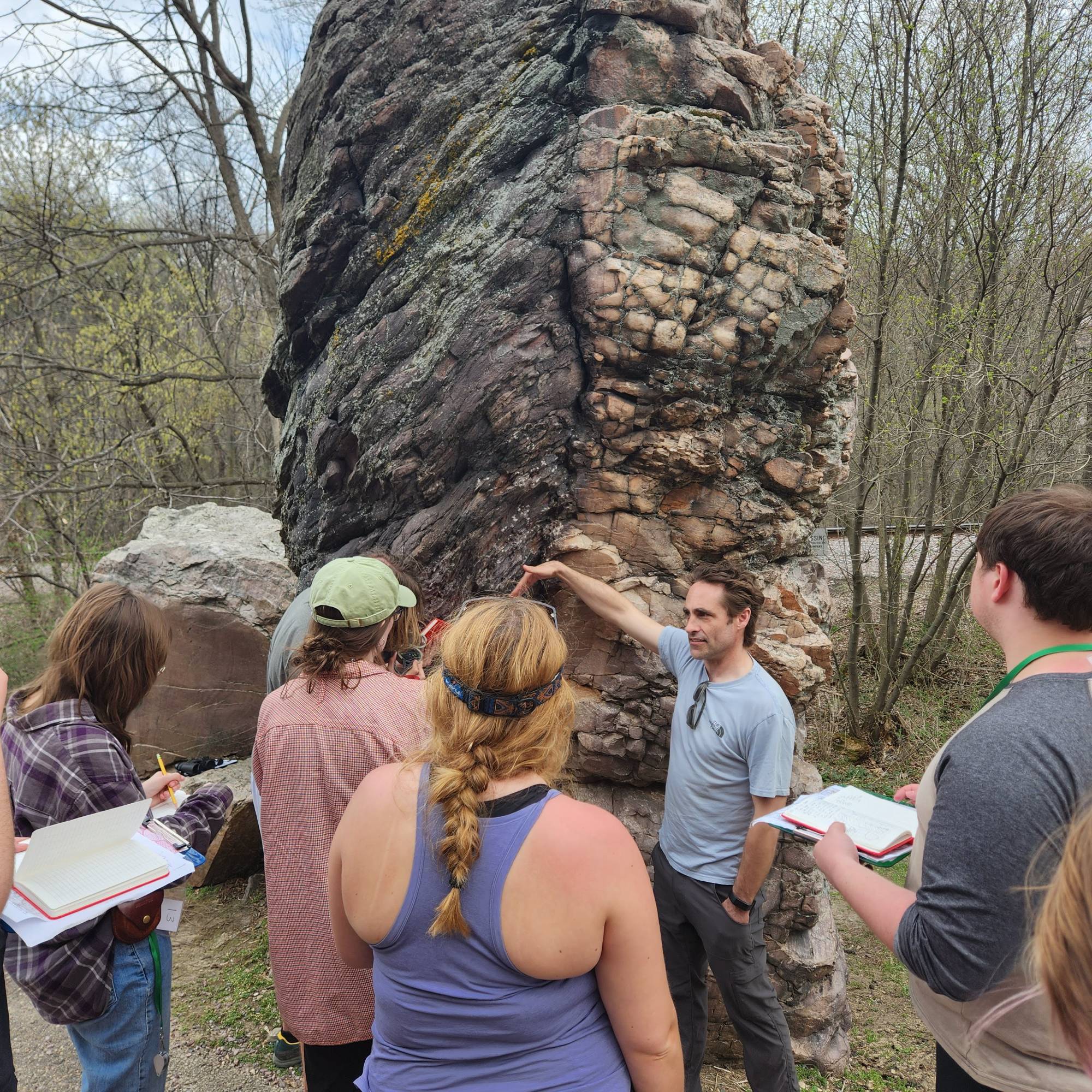 Mick McRivette  in the field